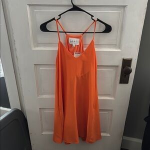 Nicole by Nicole Miller Orange Dress